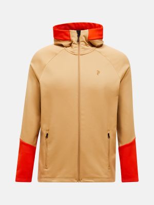 PeakPerformance Rider Essential Zip Hood sierra sand/solar burst 