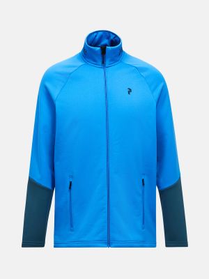 PeakPerformance Rider Essential Zip Jacket azure ascent/meadow moss 