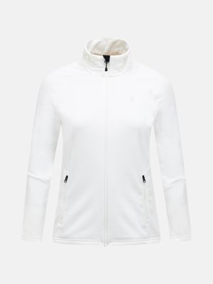 PeakPerformance W Rider Essentials Zip Jacket offwhite/offwhite 