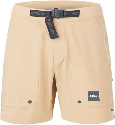 Picture Manni Stretch Shorts dark stone dark stone 