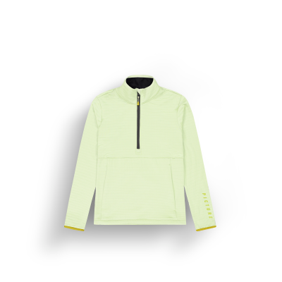 Picture W Bake 1/4 Grid Fleece tender green 