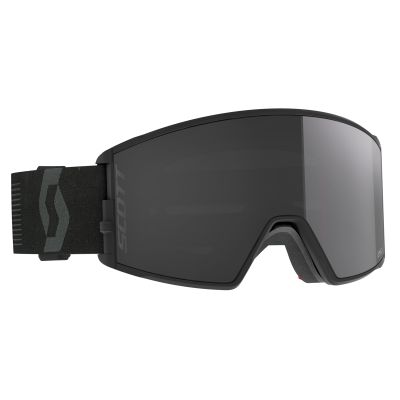 Scott Goggle React mineral black/AMP black chrome S3 