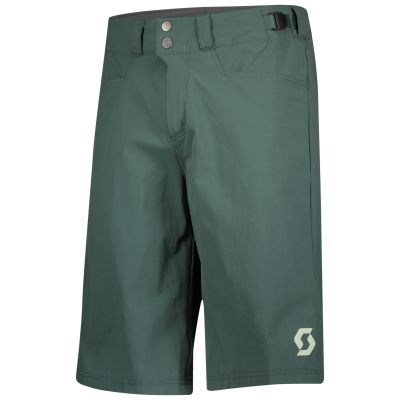 Scott Trail Flow Short (mit Hosenpolster) smoked green green 