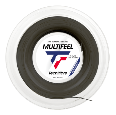 Tecnifibre Multifeel 200m Rolle black 