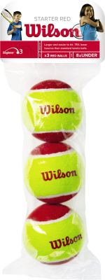 Wilson Starter Red Ball 3er Pack 