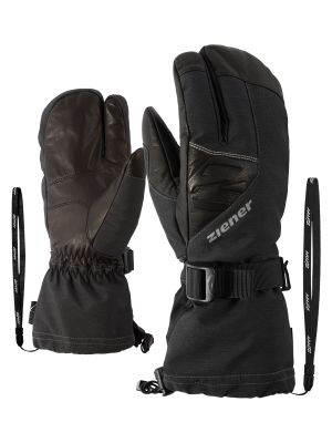 Ziener Gofrieder Skihandschuhe grey iron tec grey 