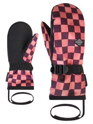 Ziener JR Lassim AS(R) Mitten Skihandschuh chessboard print 