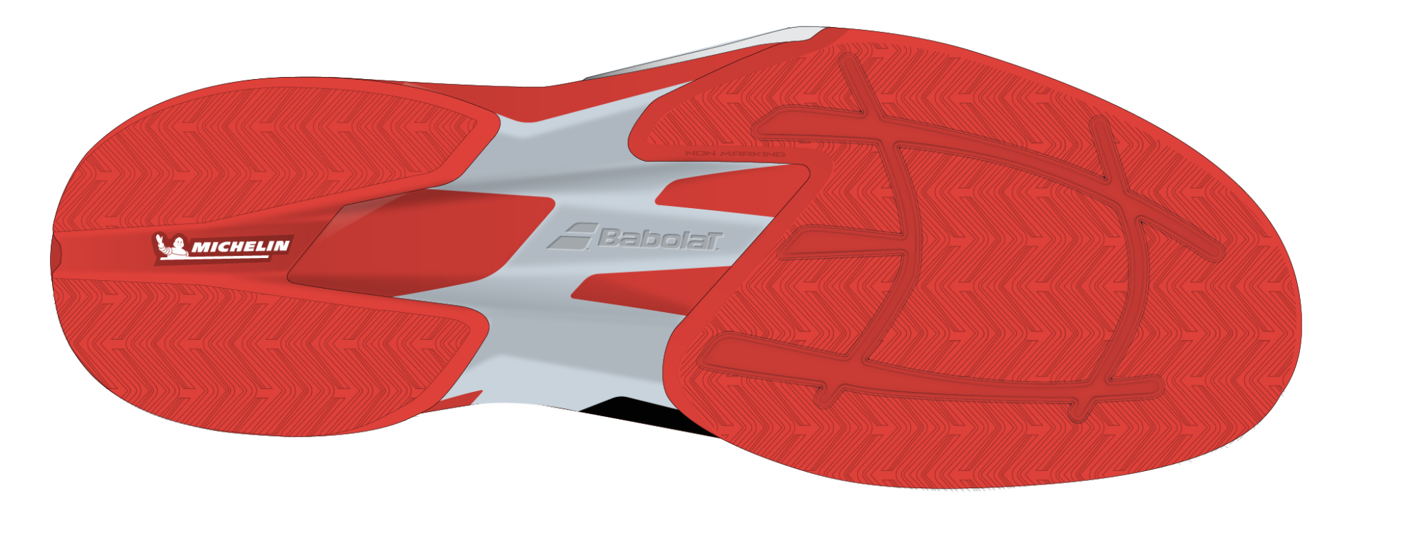 Babolat Jet Mach 4 Clay cherry tomato/white 2