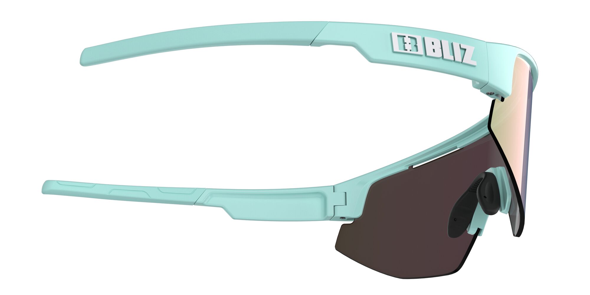 Bliz Matrix Small pastel mint-brown/rosa brown 2