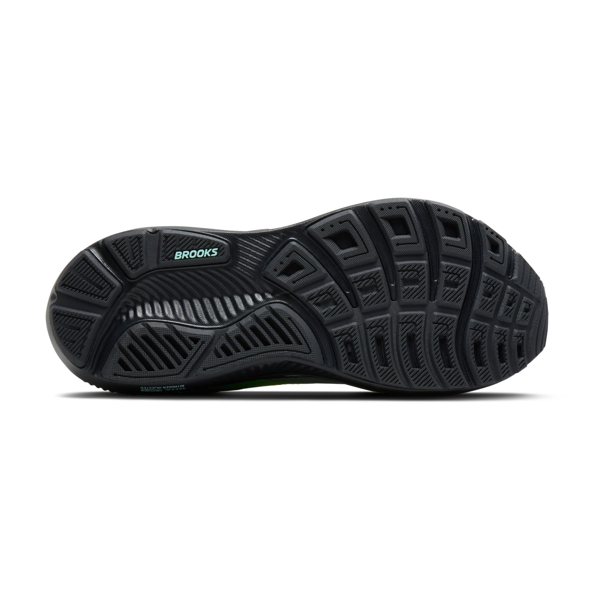 Brooks Ghost 17 gray mist/yucca/nightlife 2