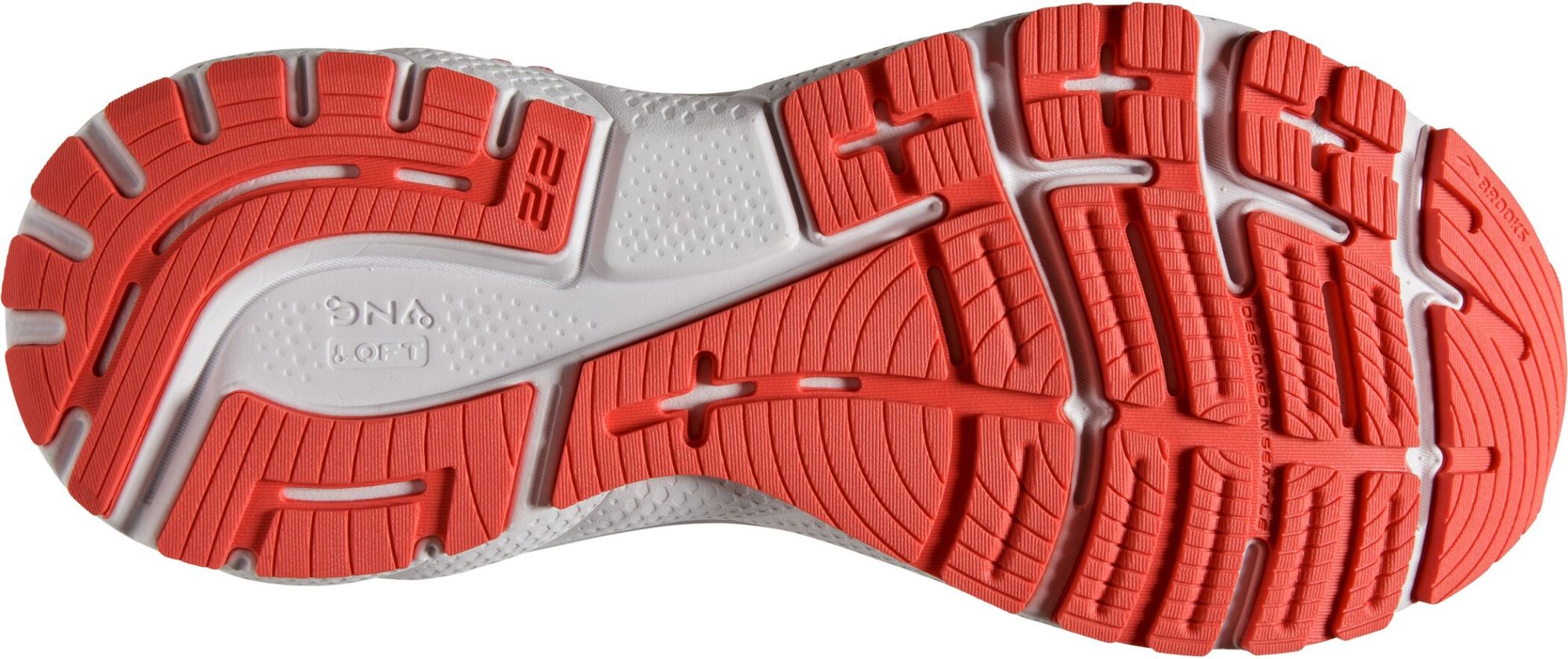 Brooks W Adrenaline GTS 22 coral/latigo bay/white coral 2