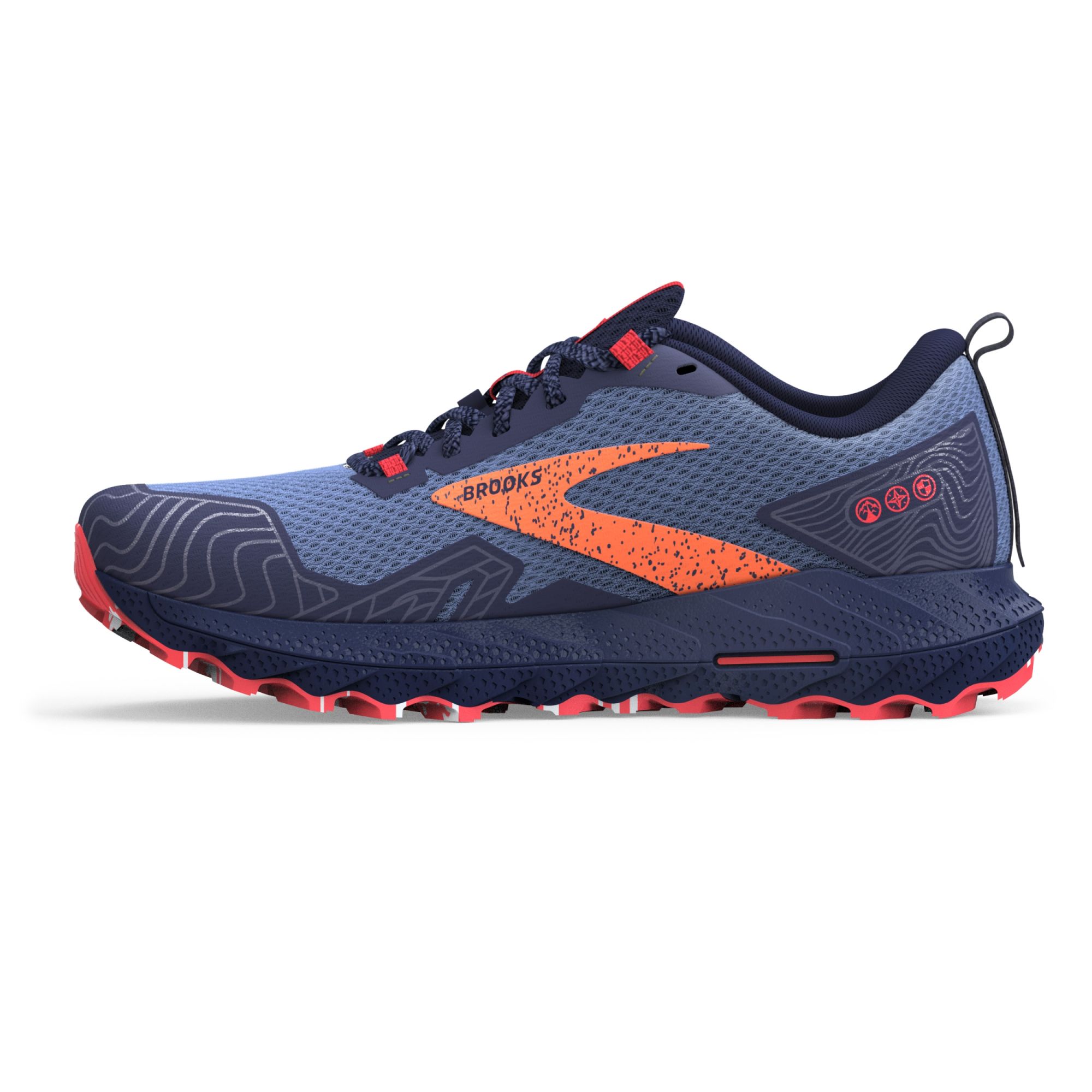 Brooks W Cascadia 17 GTX navy/bittersweet/peacoat navy 2