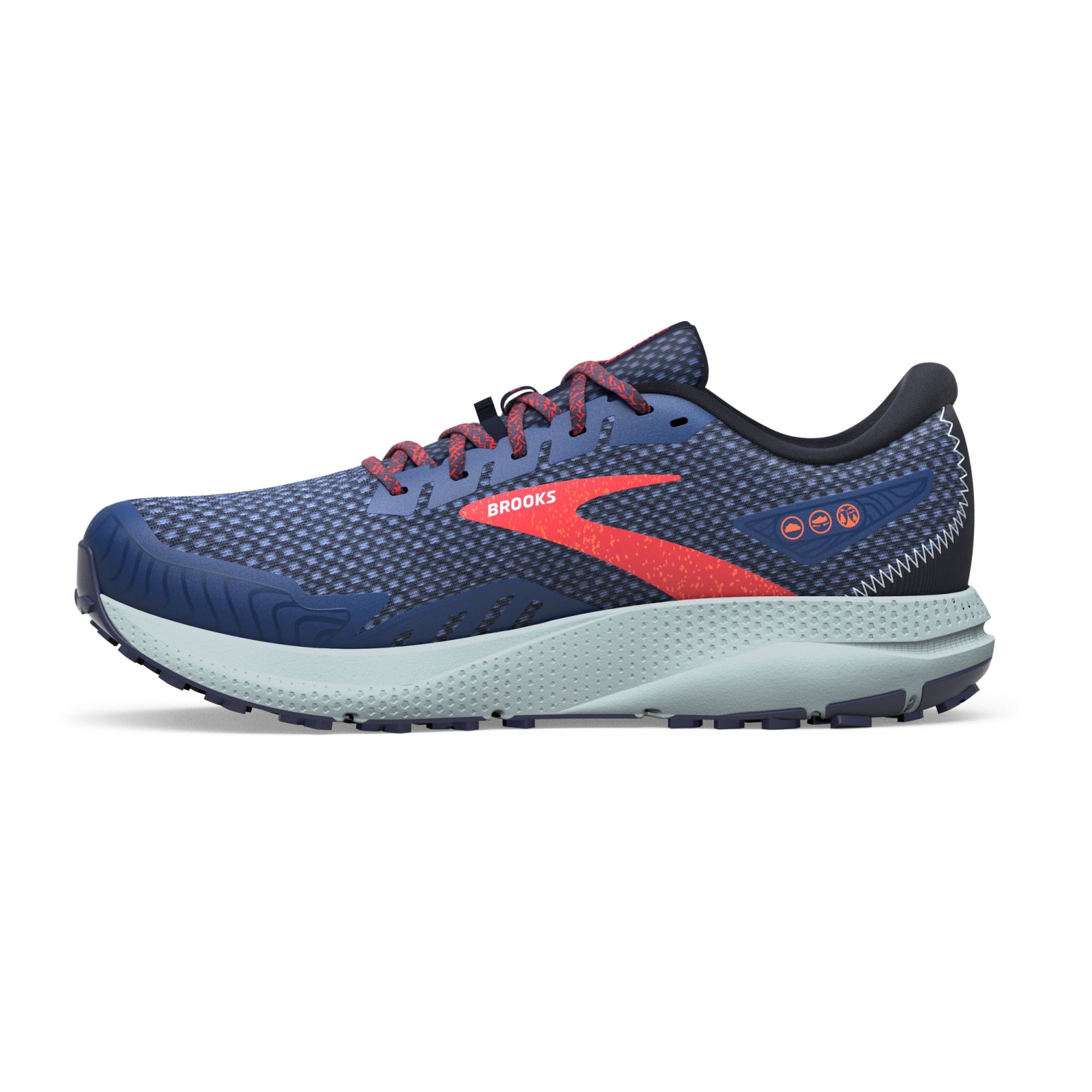 Brooks W Divide 4 GTX black/blackened pearl/purple black/black 2