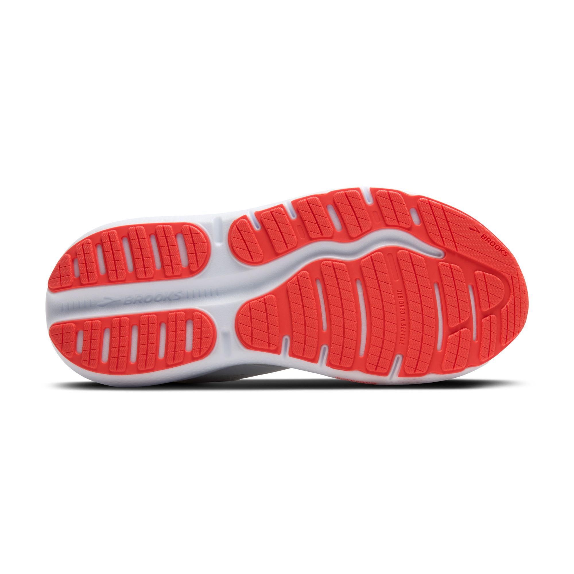Brooks W Ghost Max 2 white/hot coral coral 2