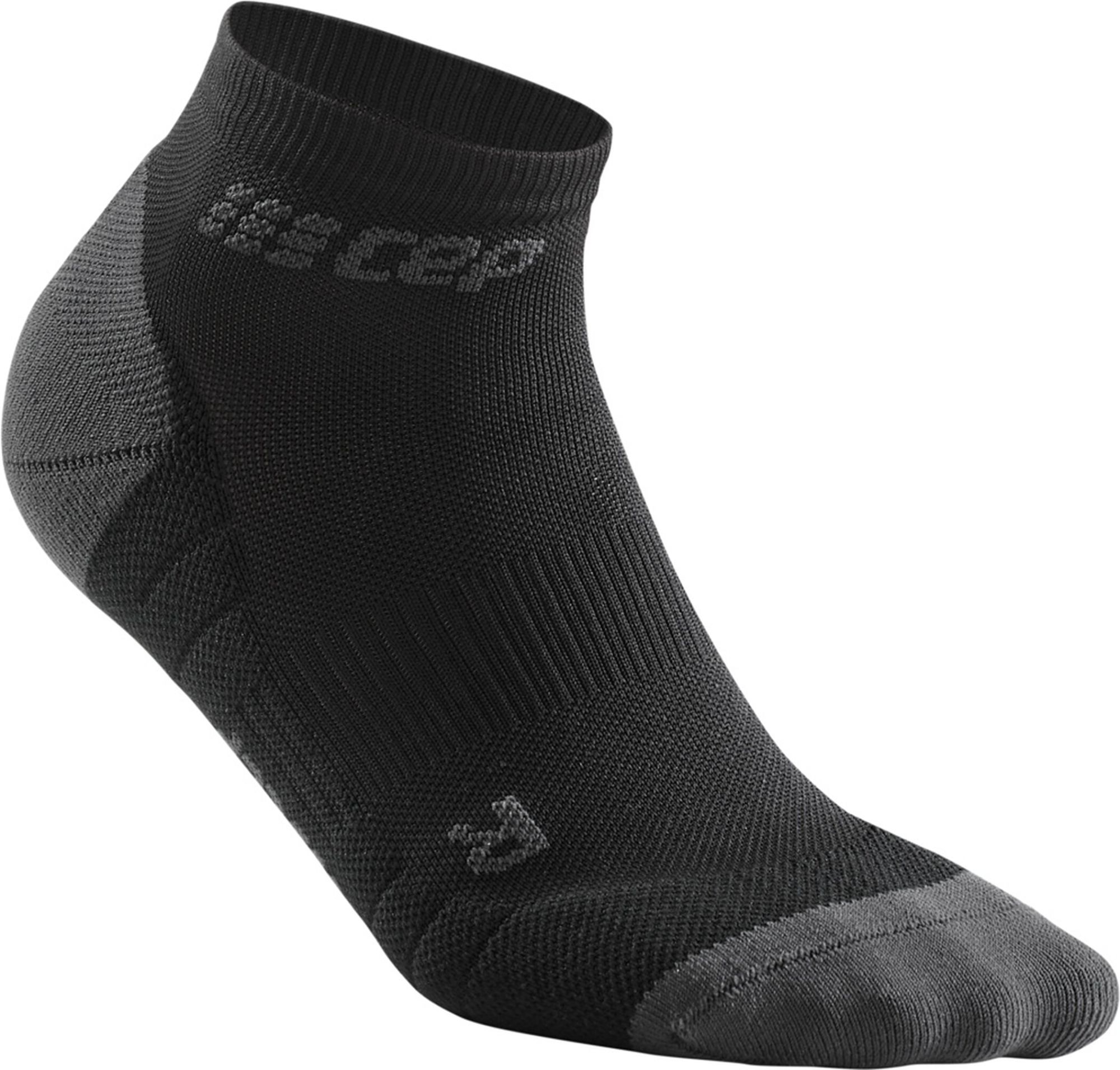Cep W Compression Low Cut Socks 3.0 black/dark grey dark grey 2