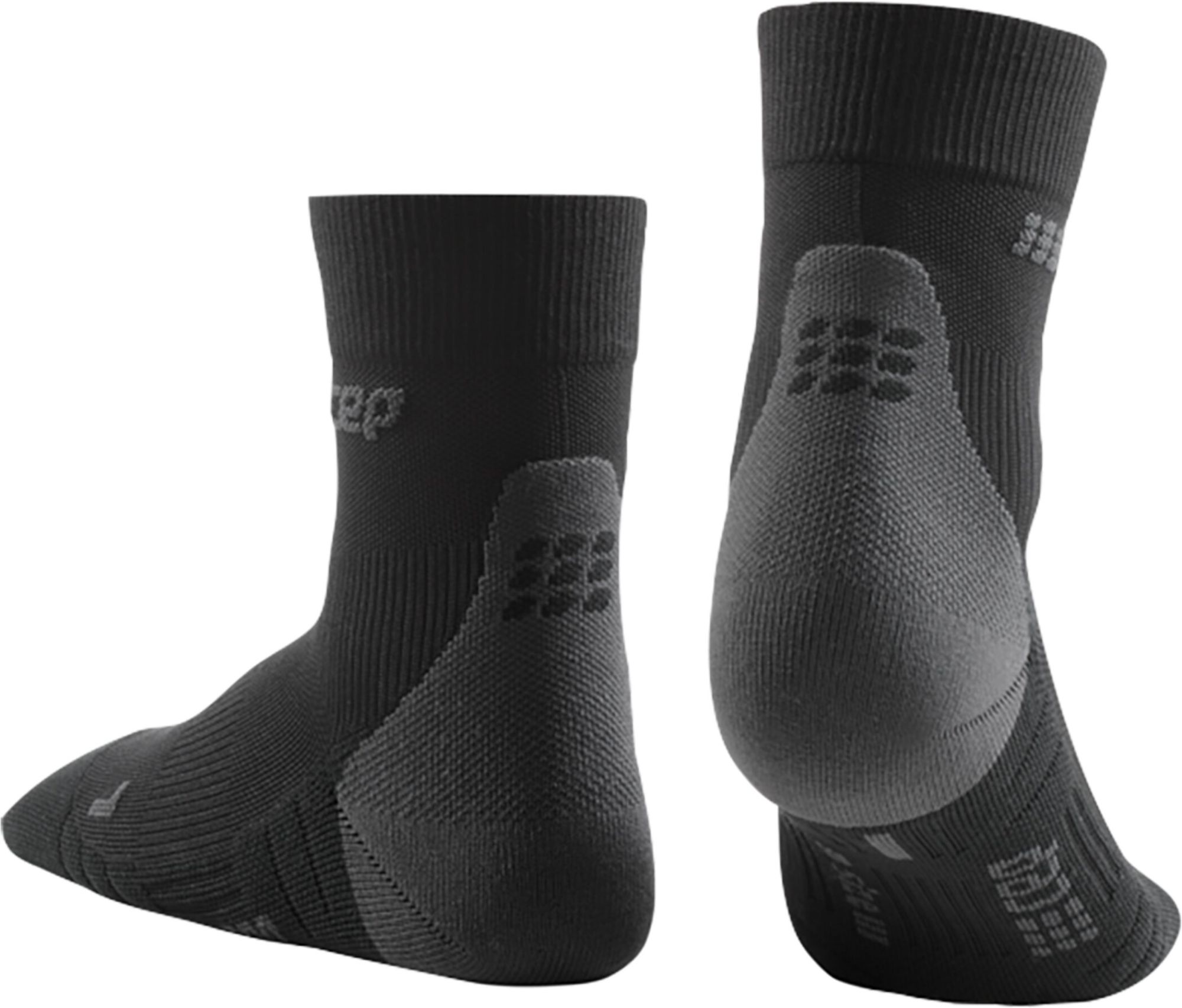 Cep W Compression Short Socks 3.0 black/dark grey dark grey 2