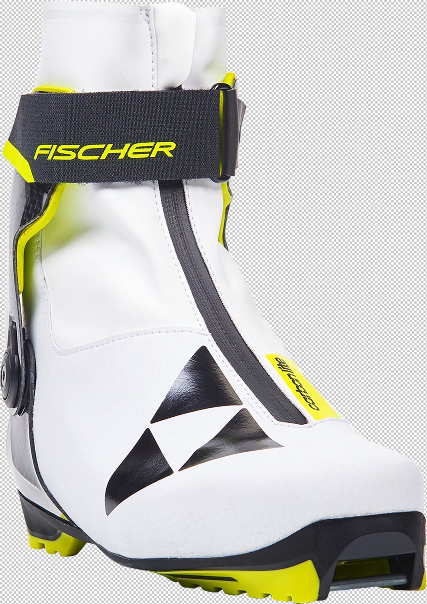 Fischer Nordic W Carbonlite Skate white/black/yellow white/black 2