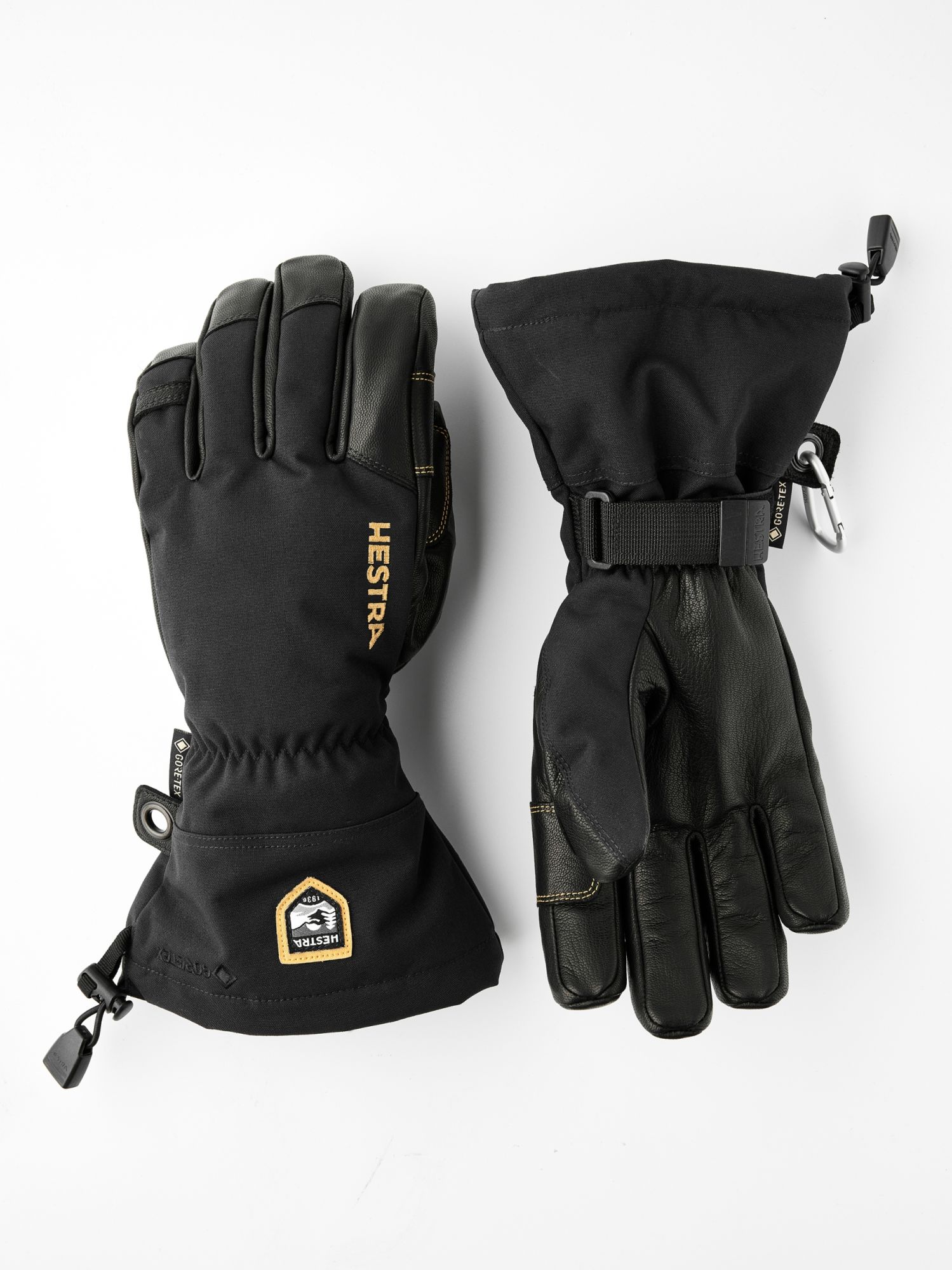 Hestra Army Leather GTX 5-Finger black/black 2