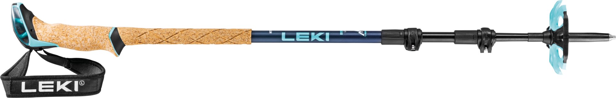 Leki Bernina Lite 3 denim blue/dark mint 2