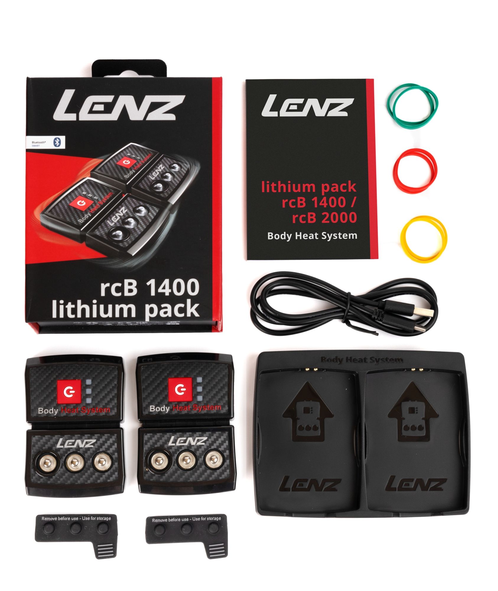 Lenz Lithium Pack RCB 1400 Akku black 2