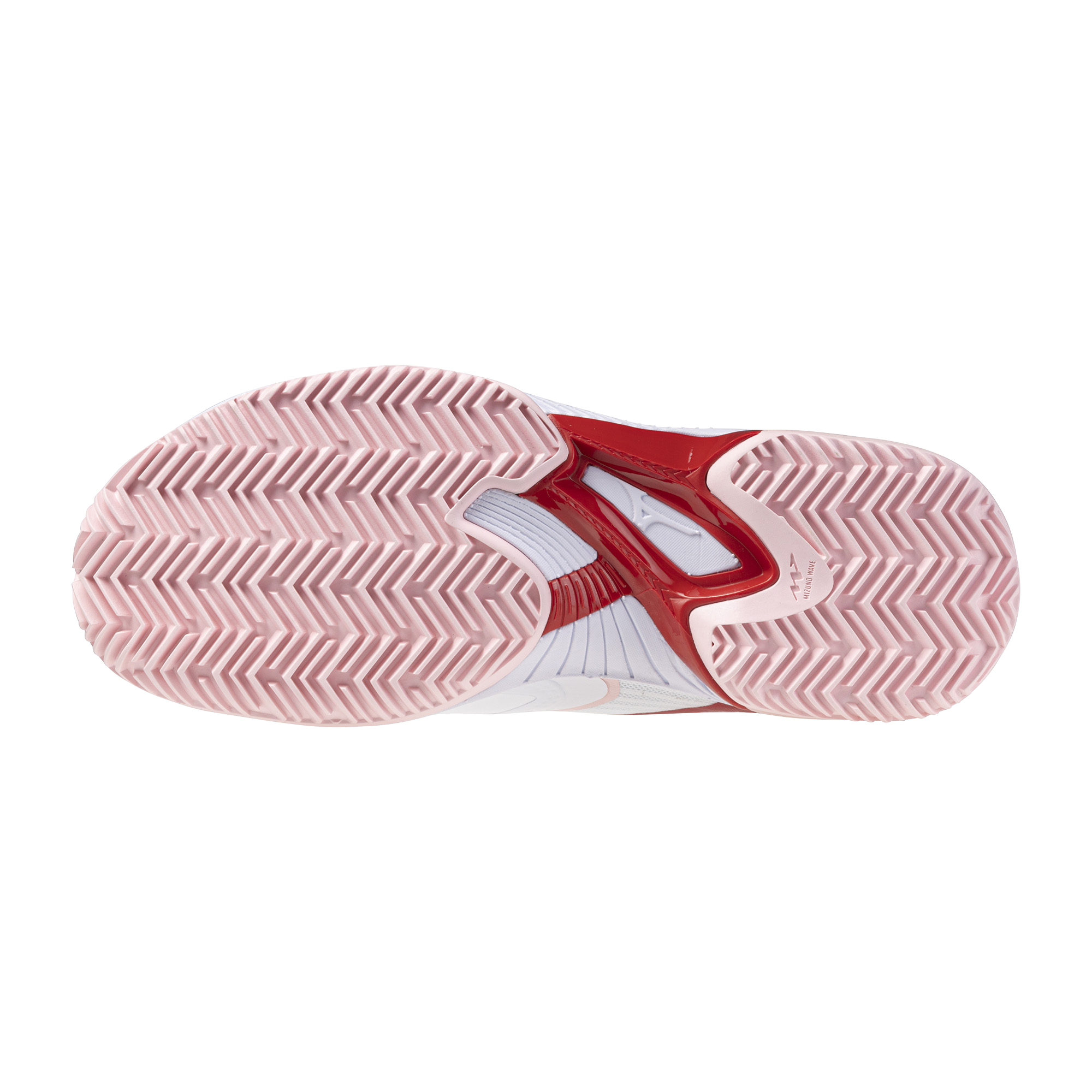 Mizuno W Wave Exceed Court white/pinkesque/barbados cherry 2