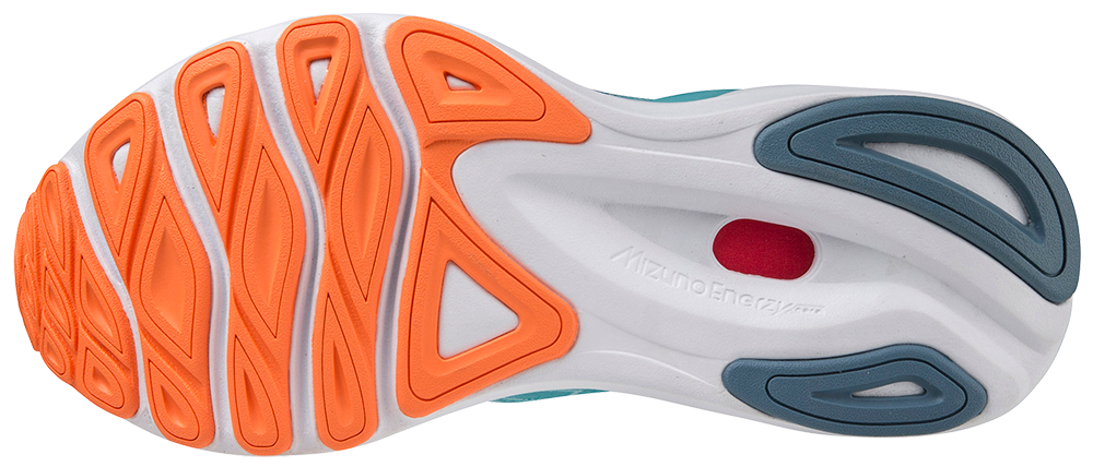 Mizuno W Wave Skyrise 4 antigua sand/white/light orange orange 2