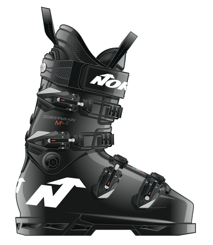 Nordica Dobermann 5 LC 96mm black 2