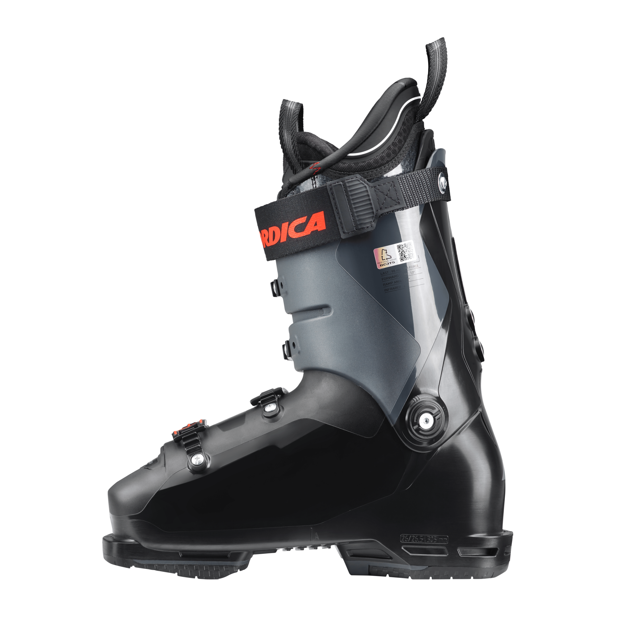 Nordica Pro Machine 130 GW black/anthracite/red 2