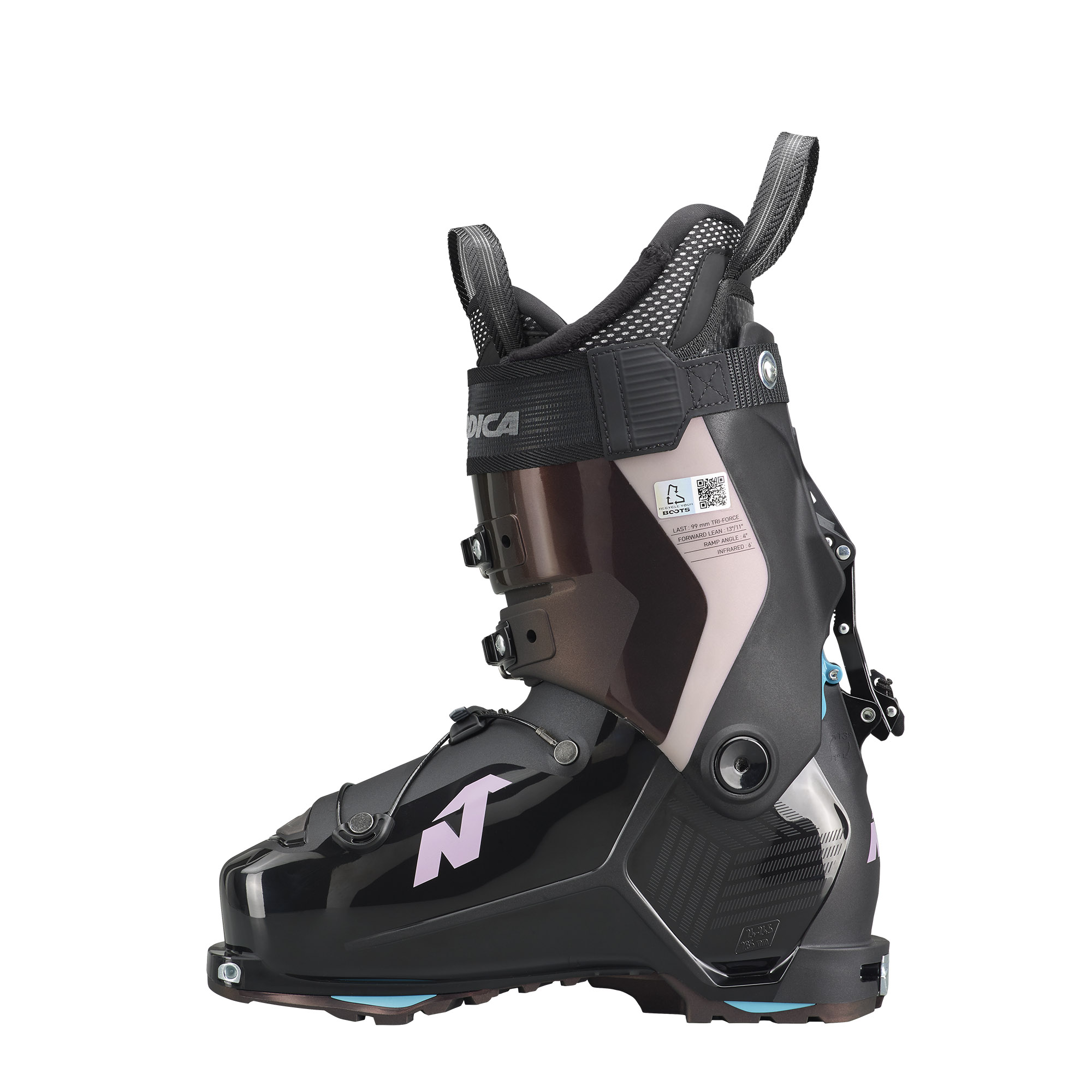 Nordica W Unlimited 105 DYN GW black irid/purple blue purple 2