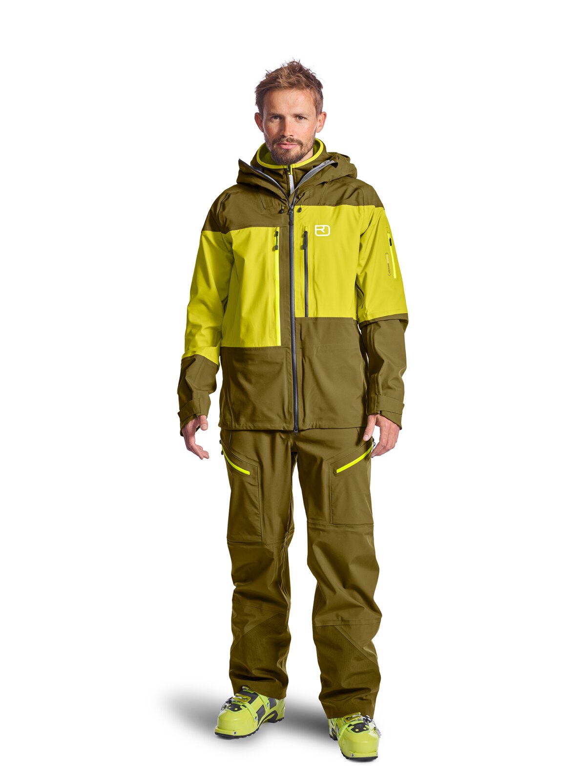 Ortovox 3L Guardian Shell Jacket wild herbs 2
