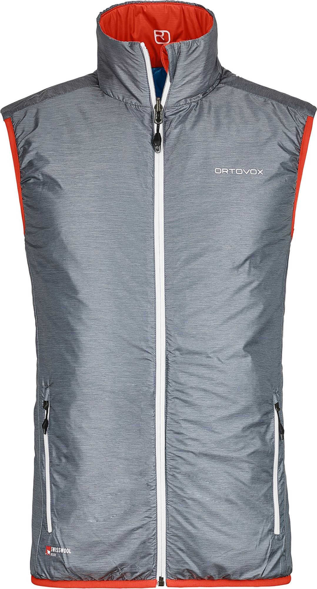 Ortovox Swisswool Piz Cartas Vest grey blend grey 2