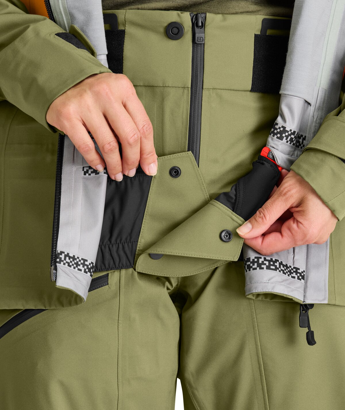 Ortovox W 3L Deep Shell Jacket wild herbs 2