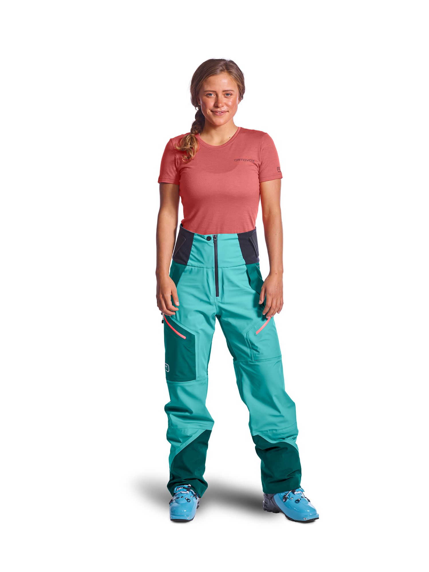 Ortovox W 3L Guardian Shell Pants autumn leaves autumn 2