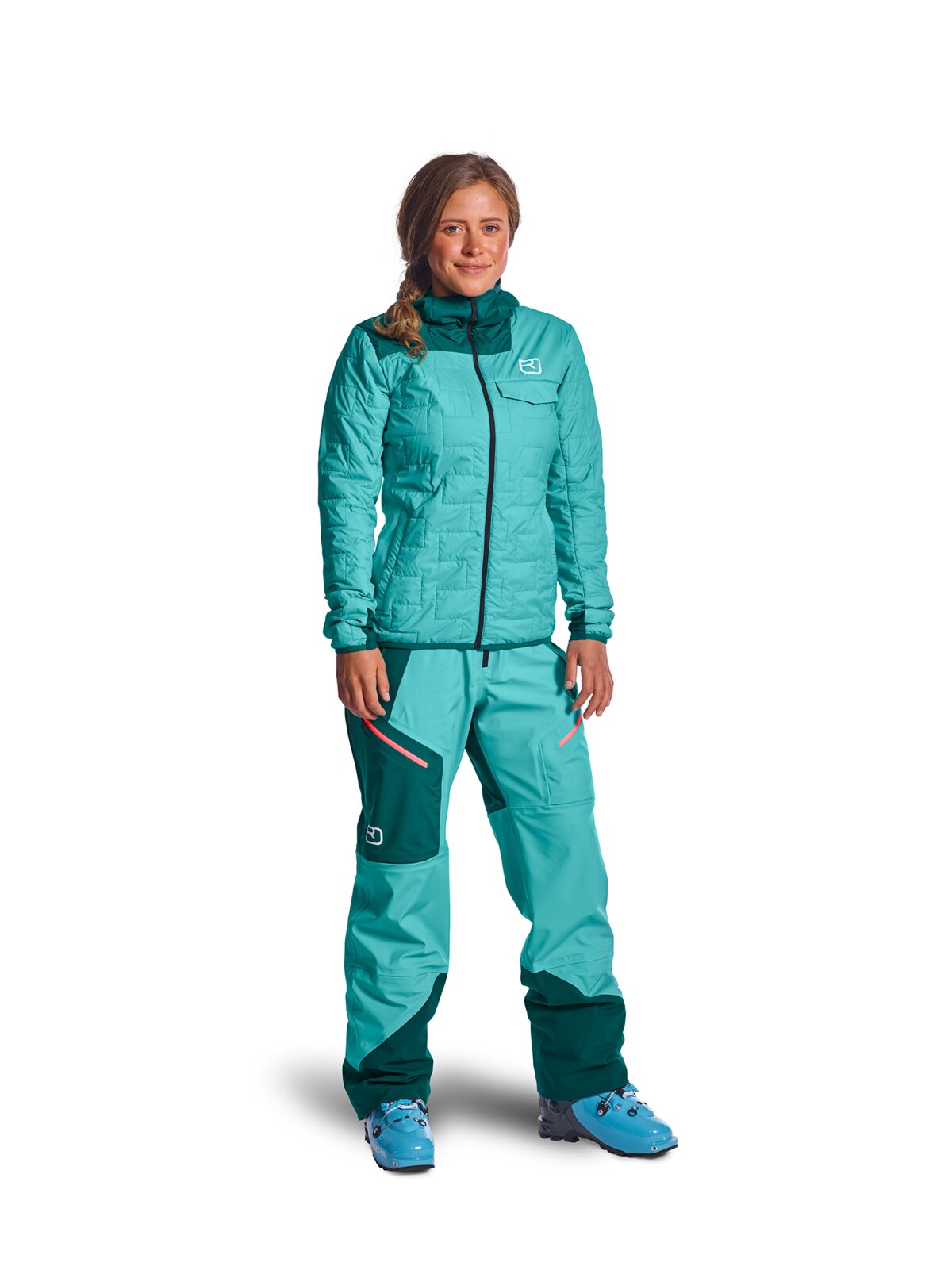 Ortovox W Swisswool Piz Badus Jacket arctic grey grey 2