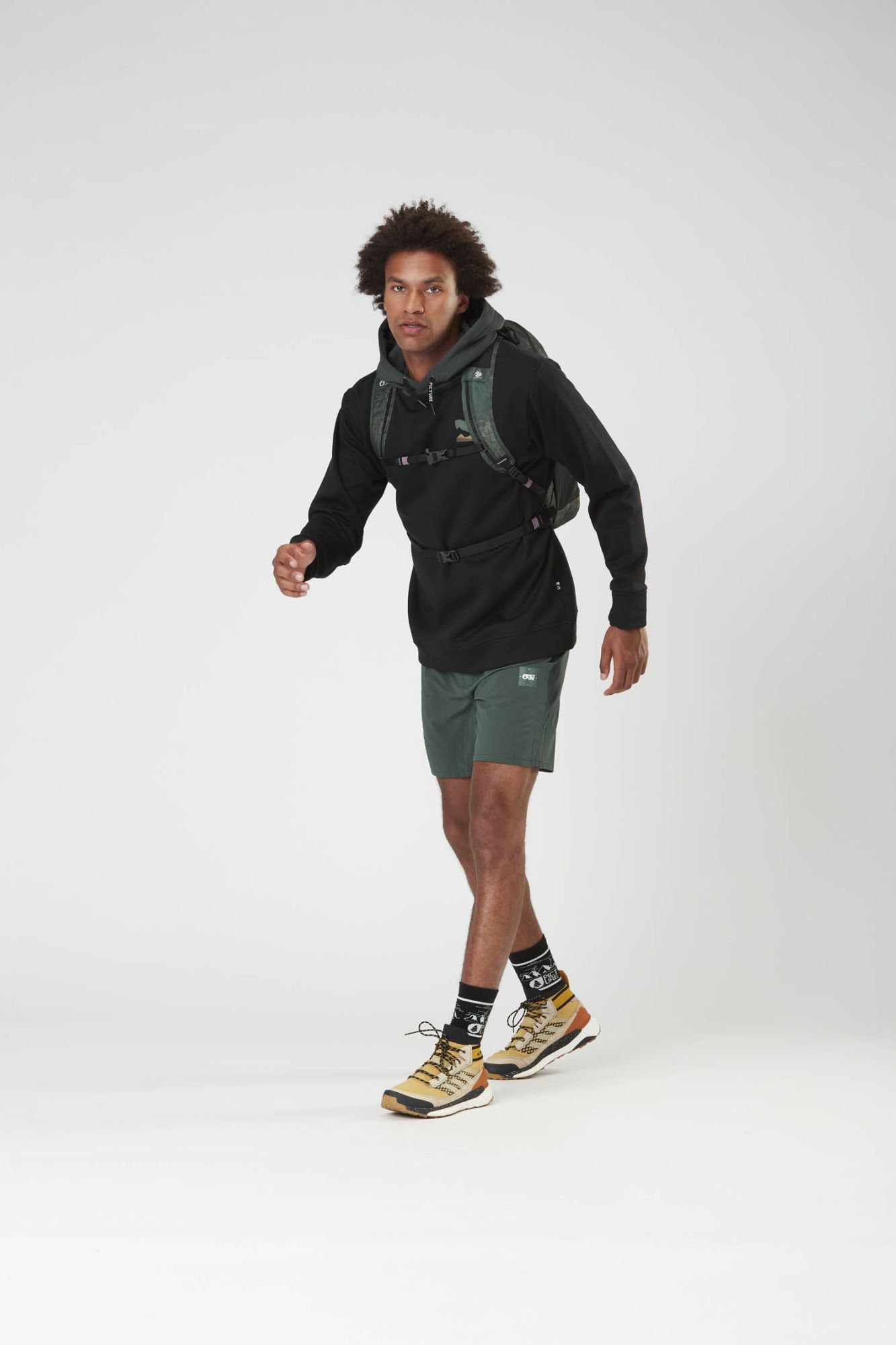 Picture Flack Tech Hoodie black black 2