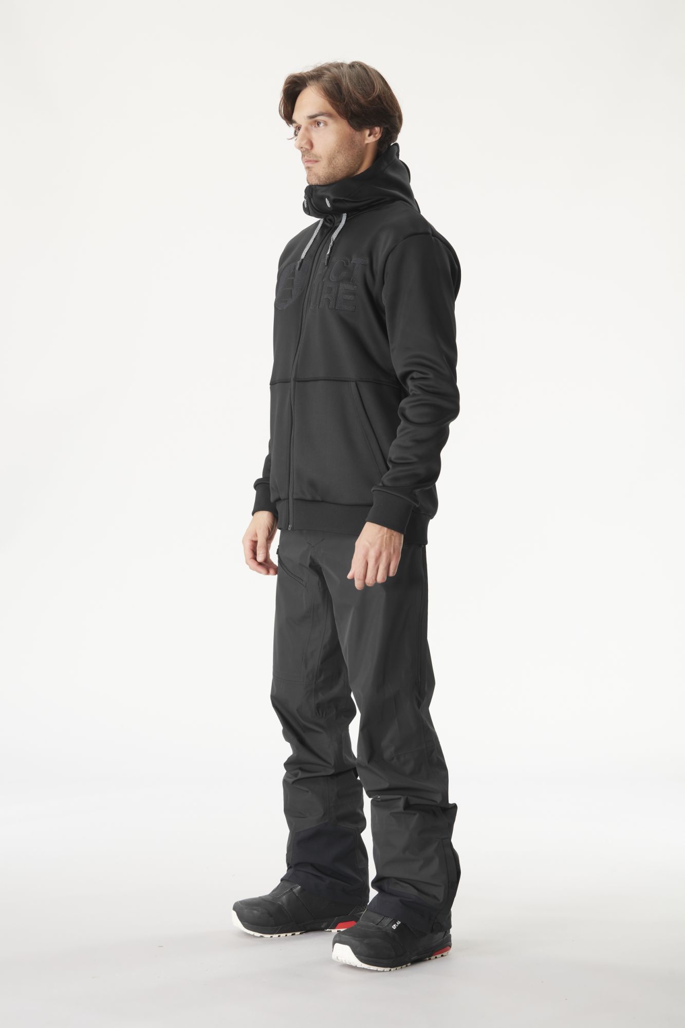 Picture Park Zip Tech Hoodie black black 2