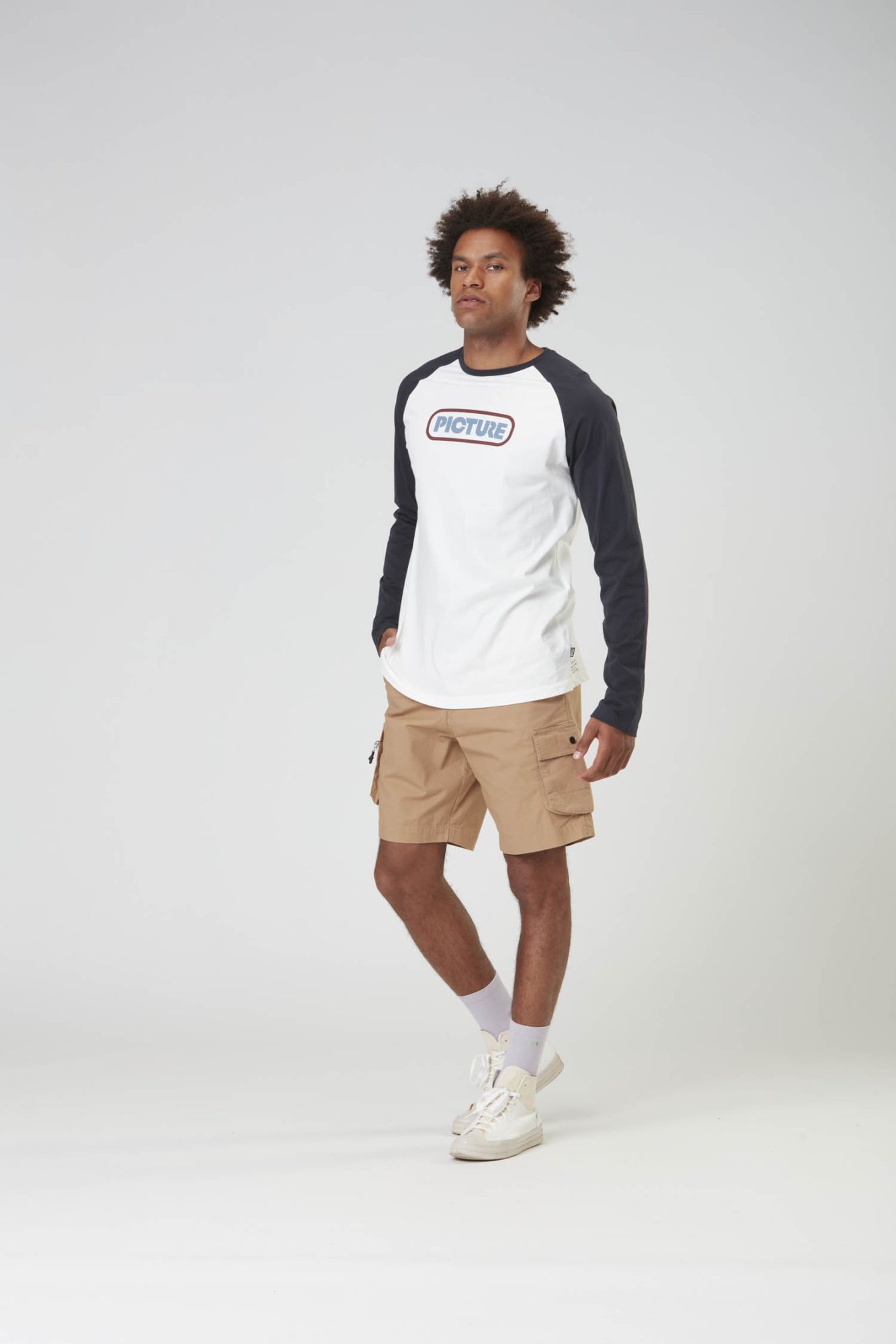 Picture Pokka LS Tee white white 2