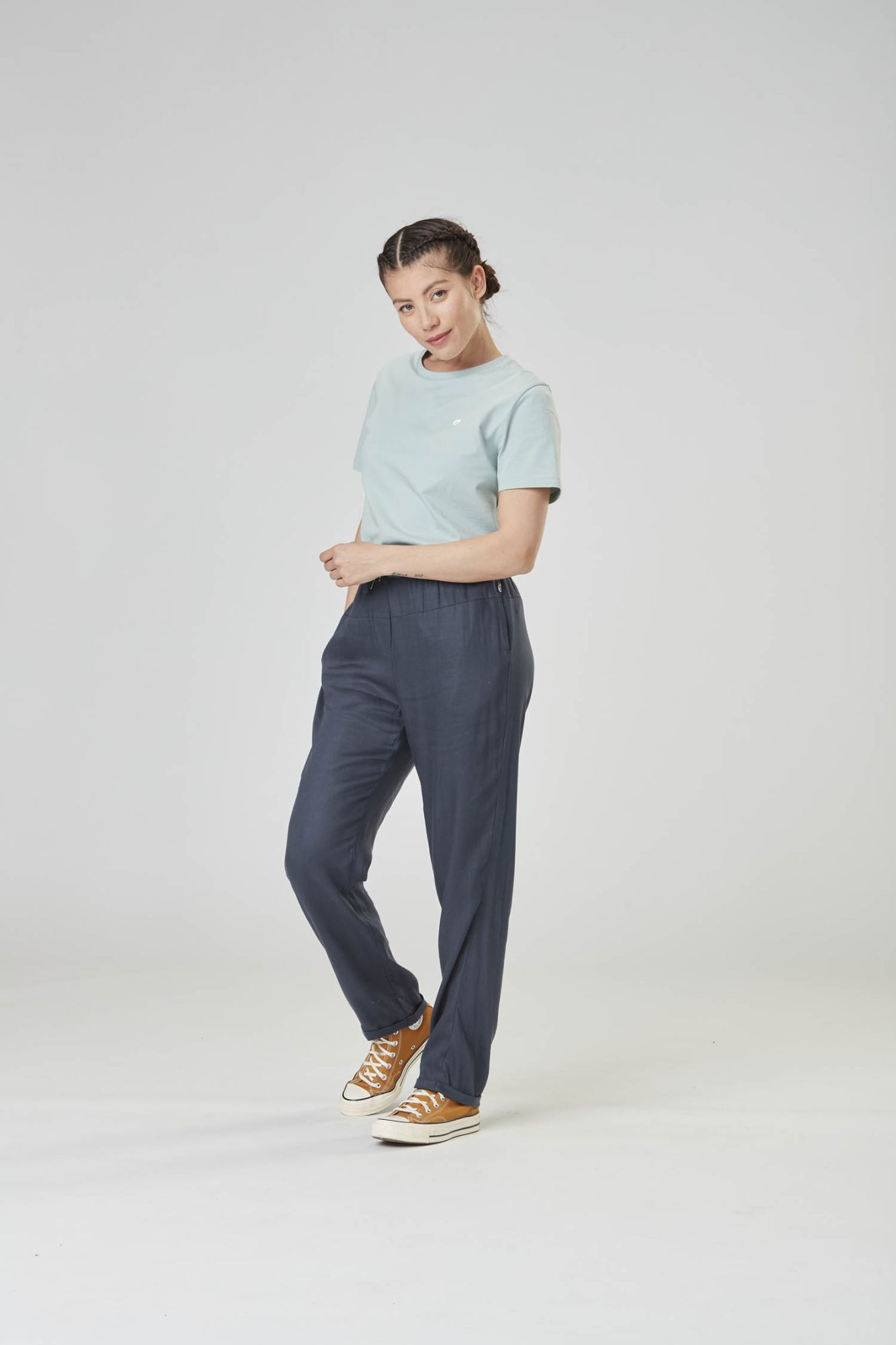 Picture W Chimany Pants dark blue dark blue 2