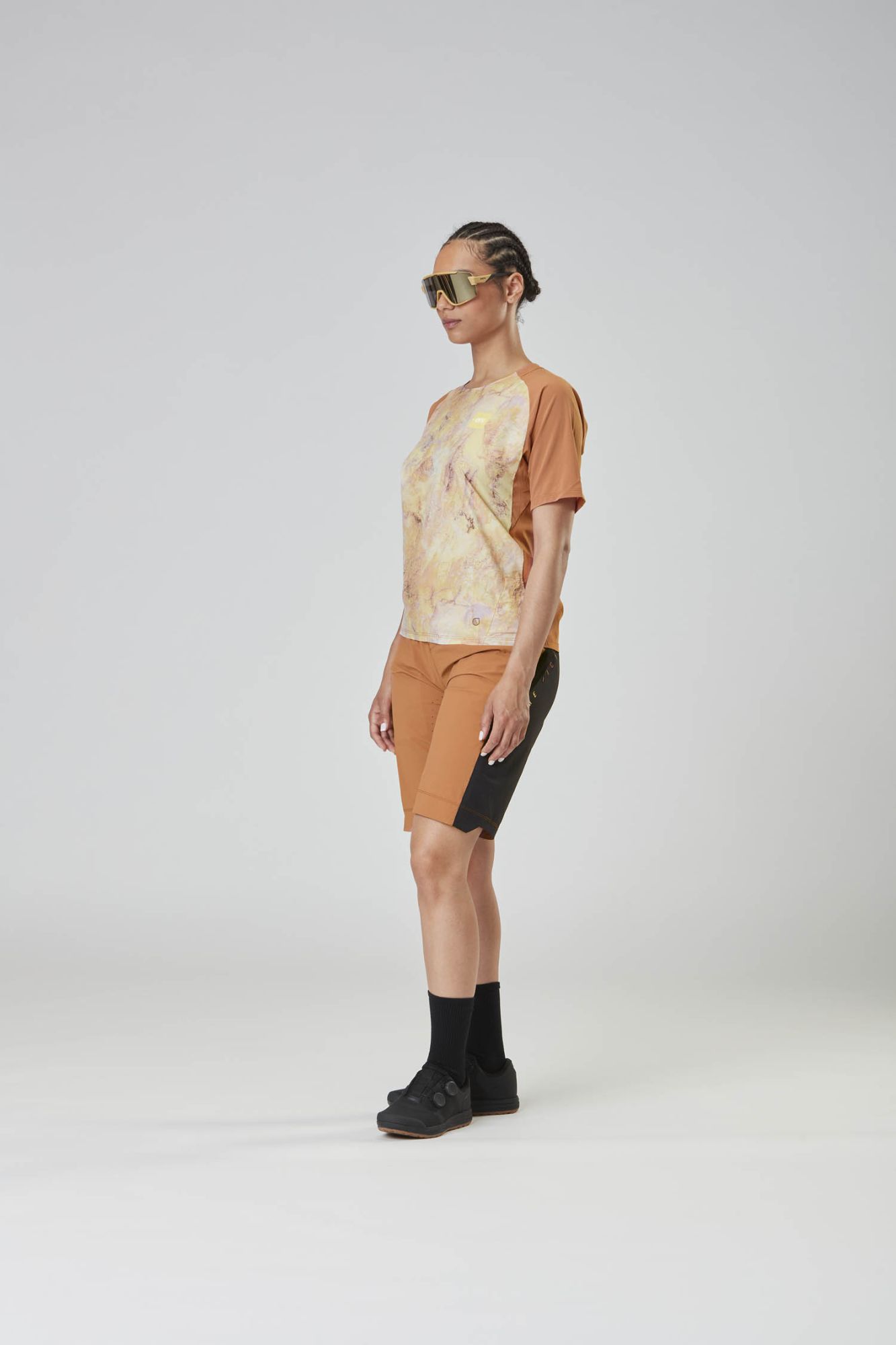Picture W Ice Flow Printed Tech Tee geology cream cream 2