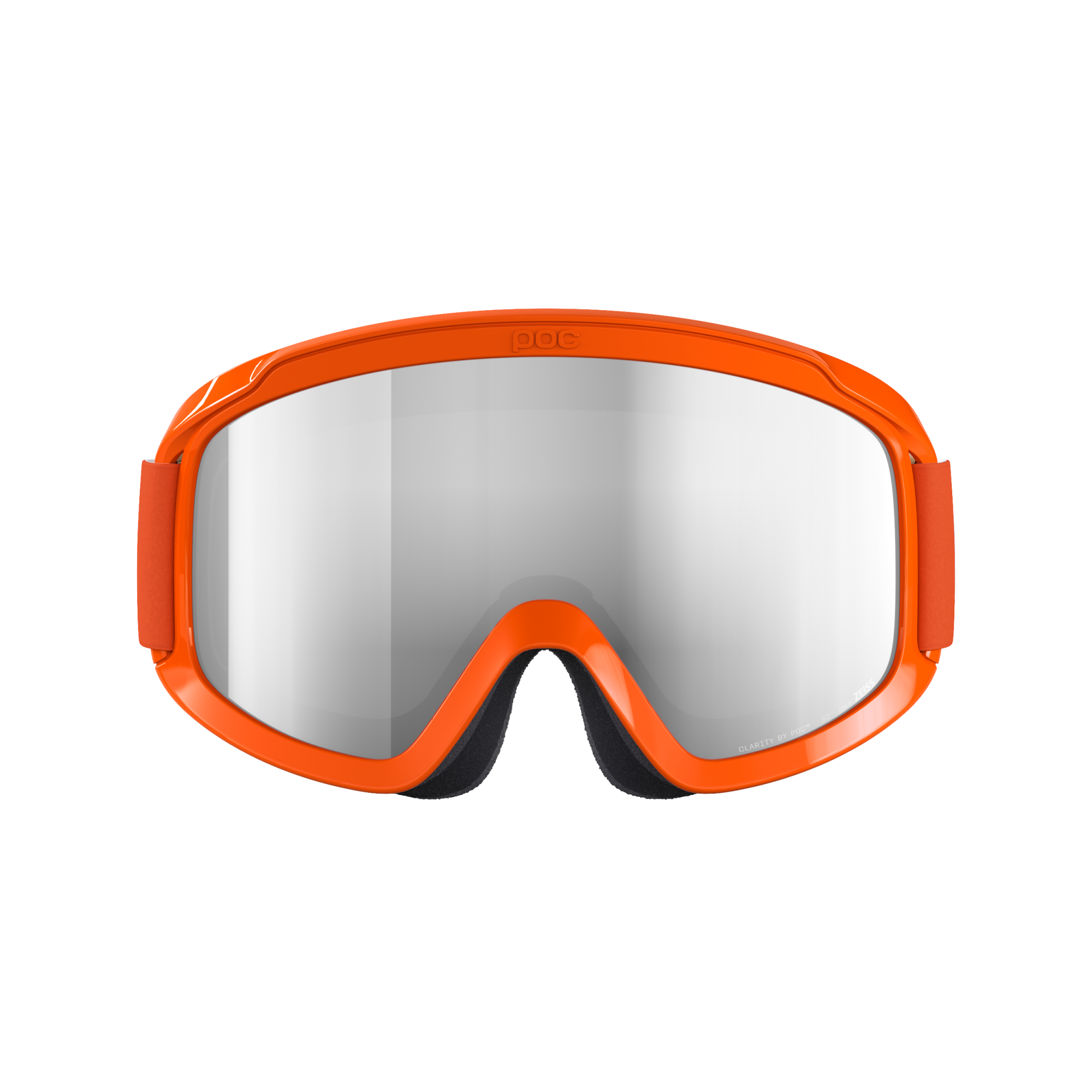 Poc Pocito Obsin fluorescent orange/partly sunny silver silver 2