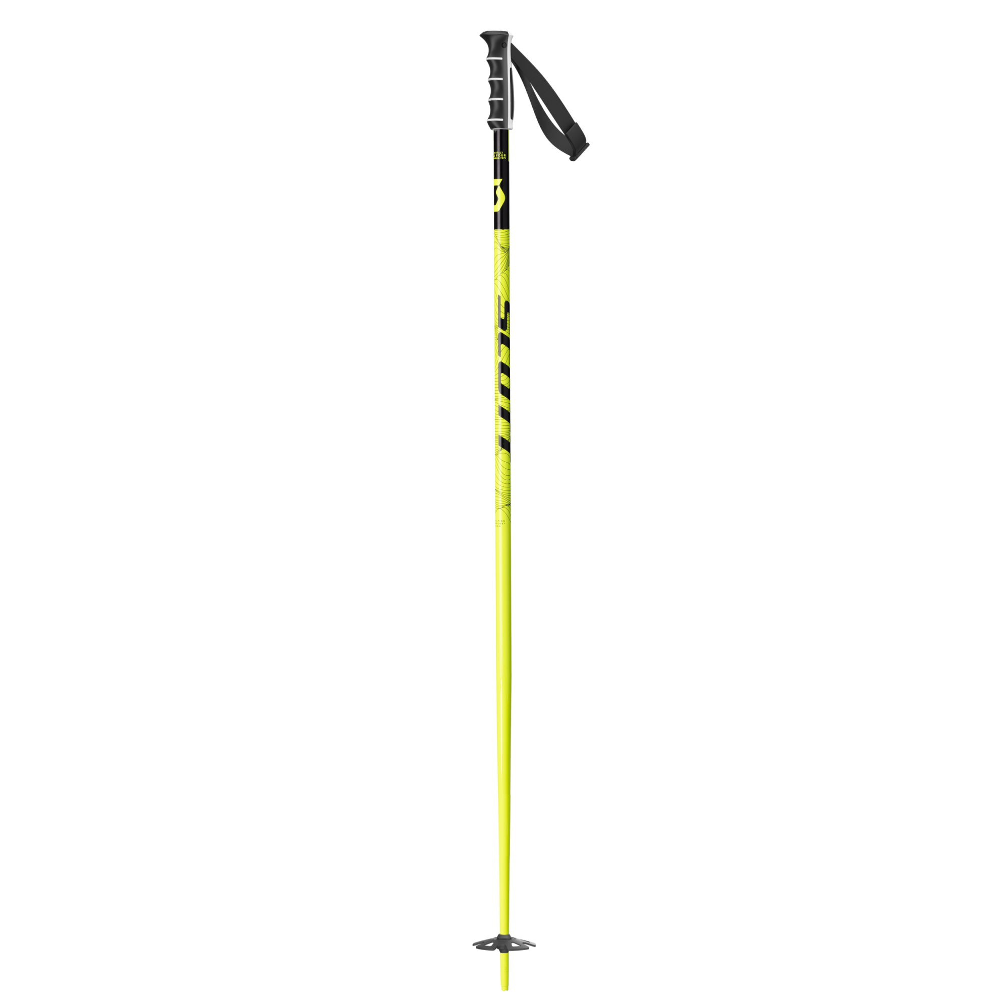 Scott SEA Skistock neon yellow 2