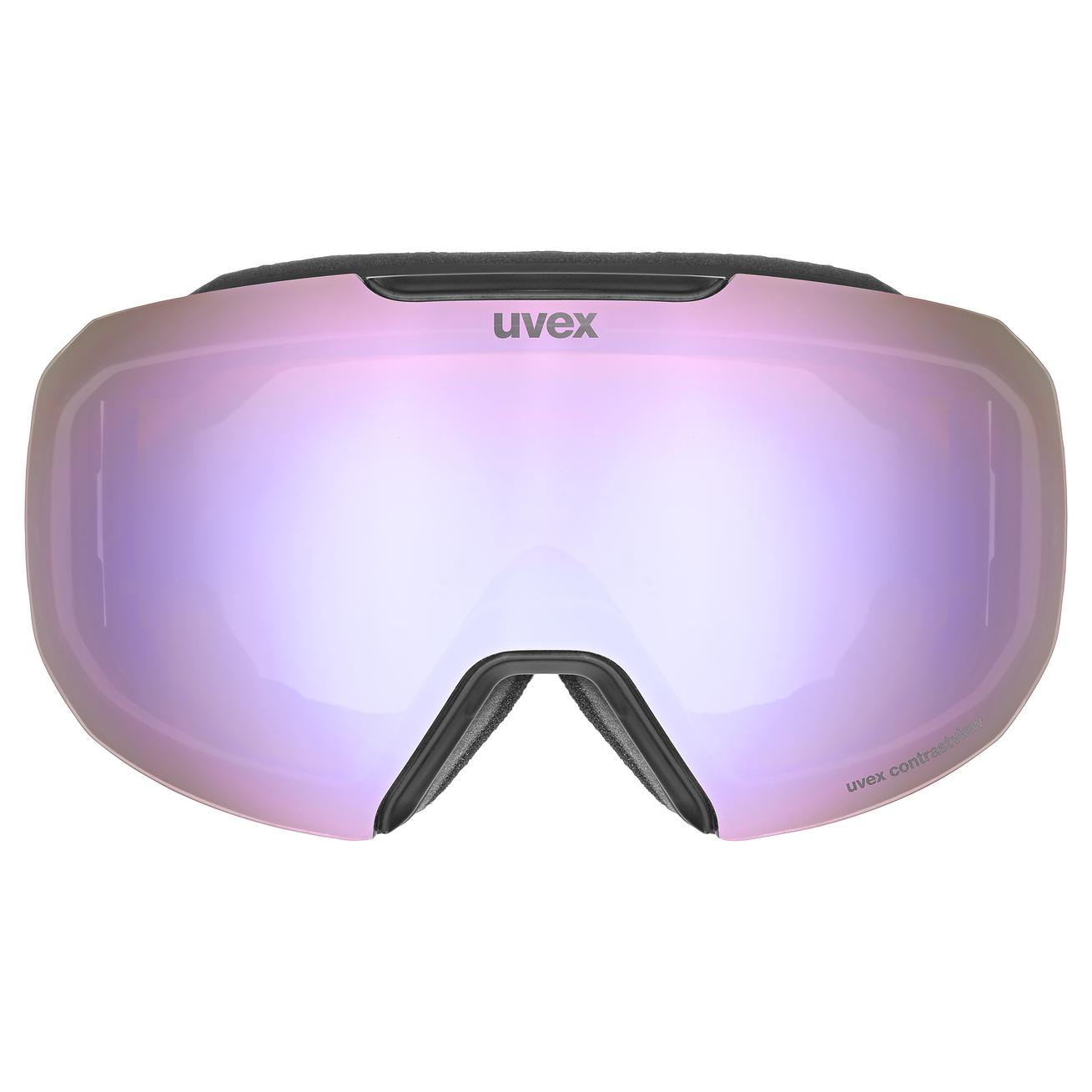 Uvex Epic Attract black/lavender-yellow lavender 2