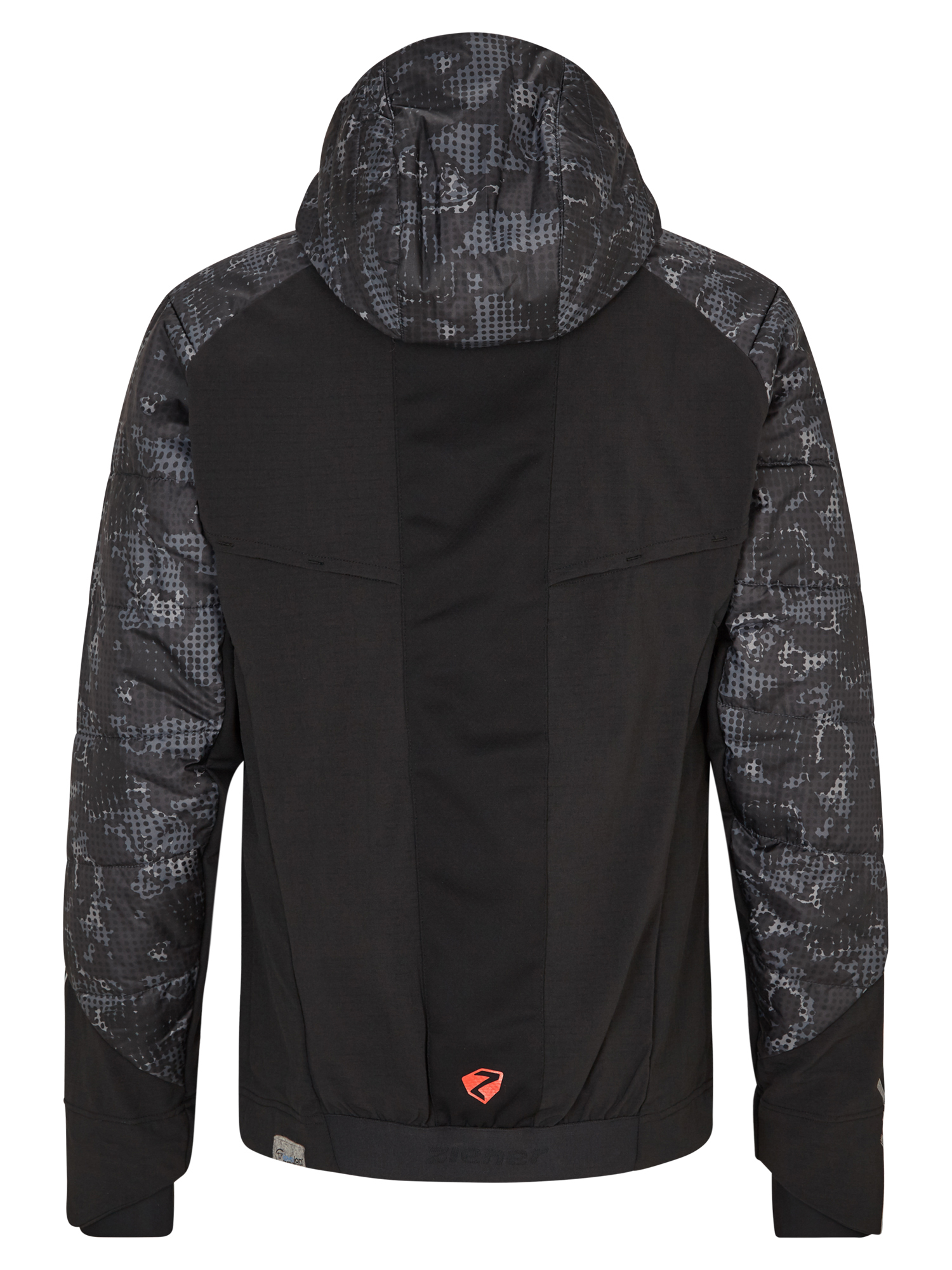 Ziener Nakos Jacket black foggy print black 2