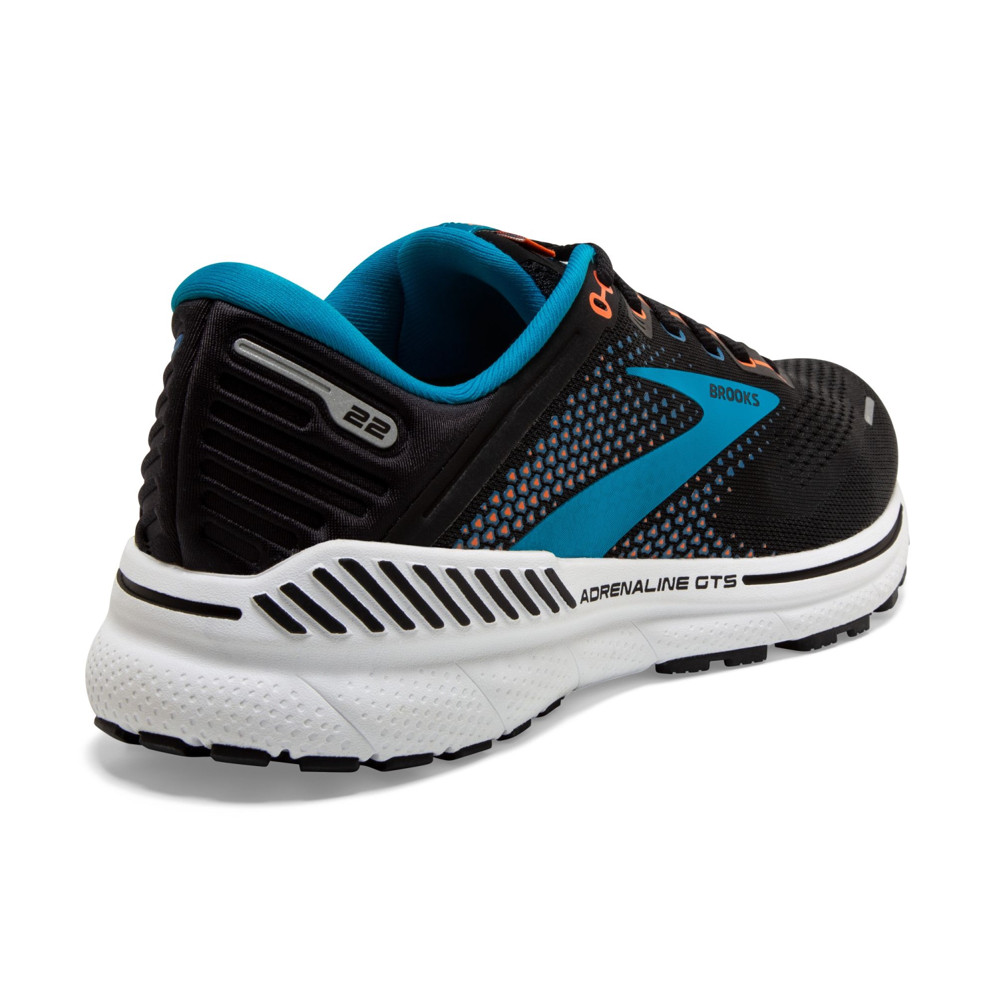 Brooks Adrenaline GTS 22 black/blue/orange black/blue 3