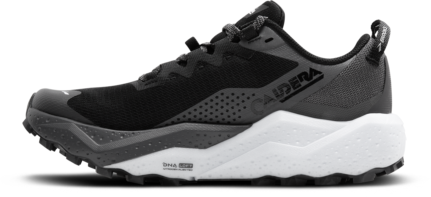 Brooks Caldera 8 black/blackened pearl/white black/black 3