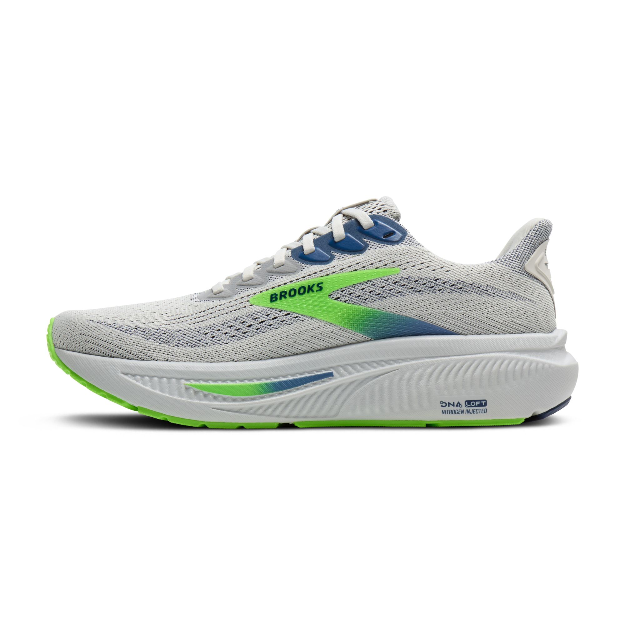 Brooks Ghost 17 oyster/beacon blue/gecko 3