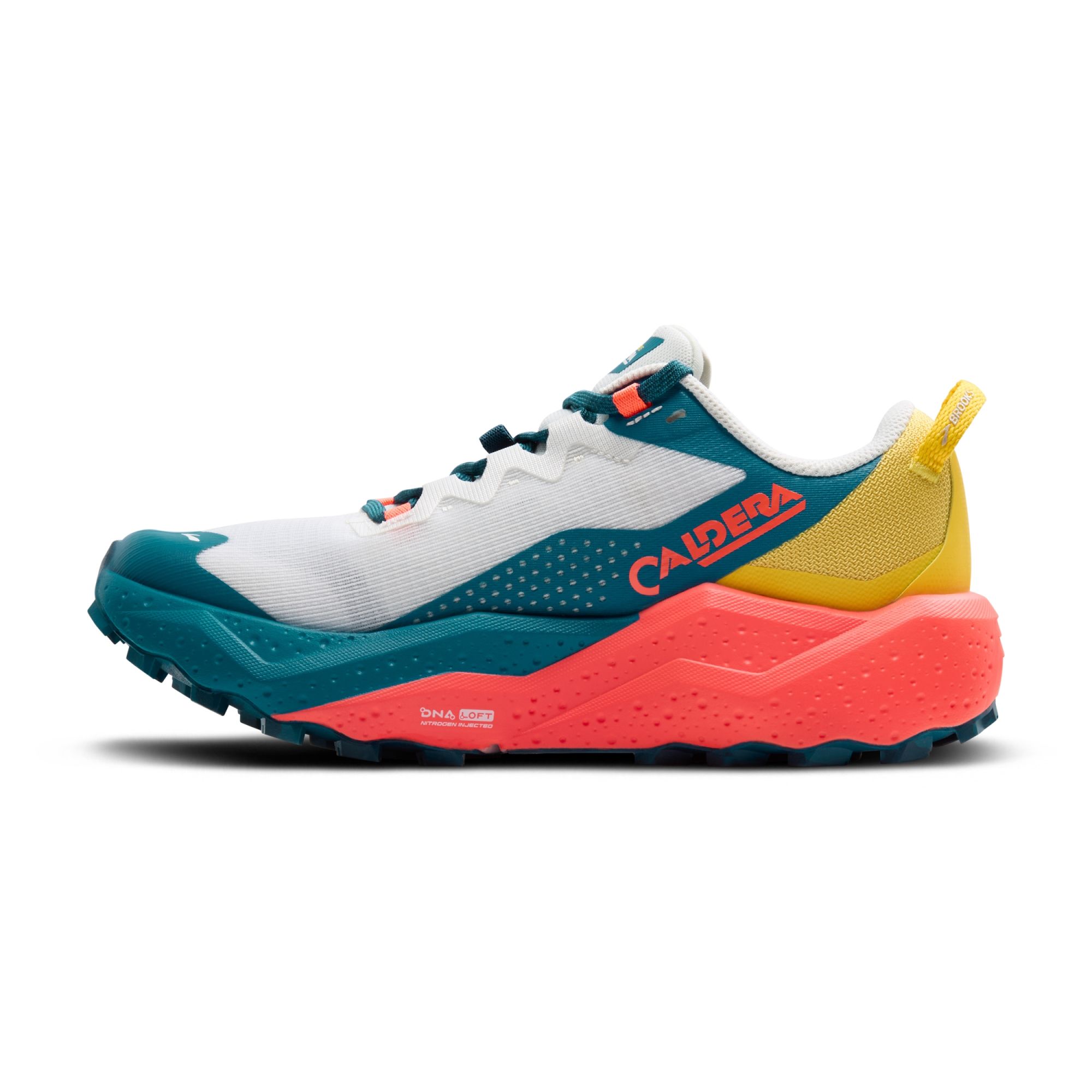 Brooks W Caldera 8 bit of blue/quince/flame quince 3
