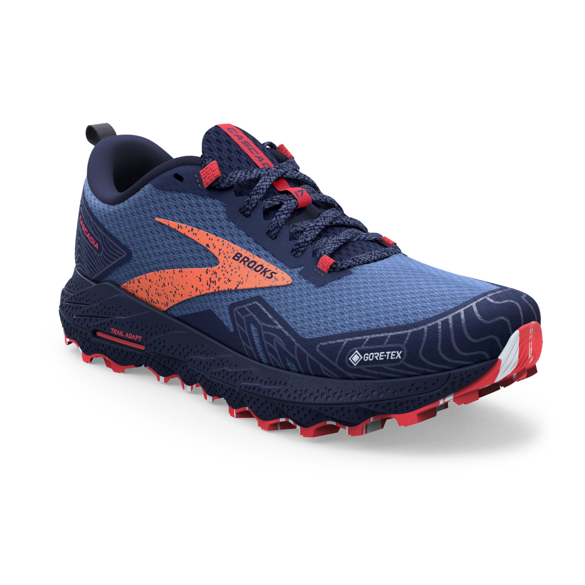 Brooks W Cascadia 17 GTX navy/bittersweet/peacoat navy 3