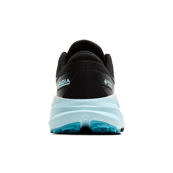 Brooks W Cascadia 19 GTX black/ebony/blue flower 3