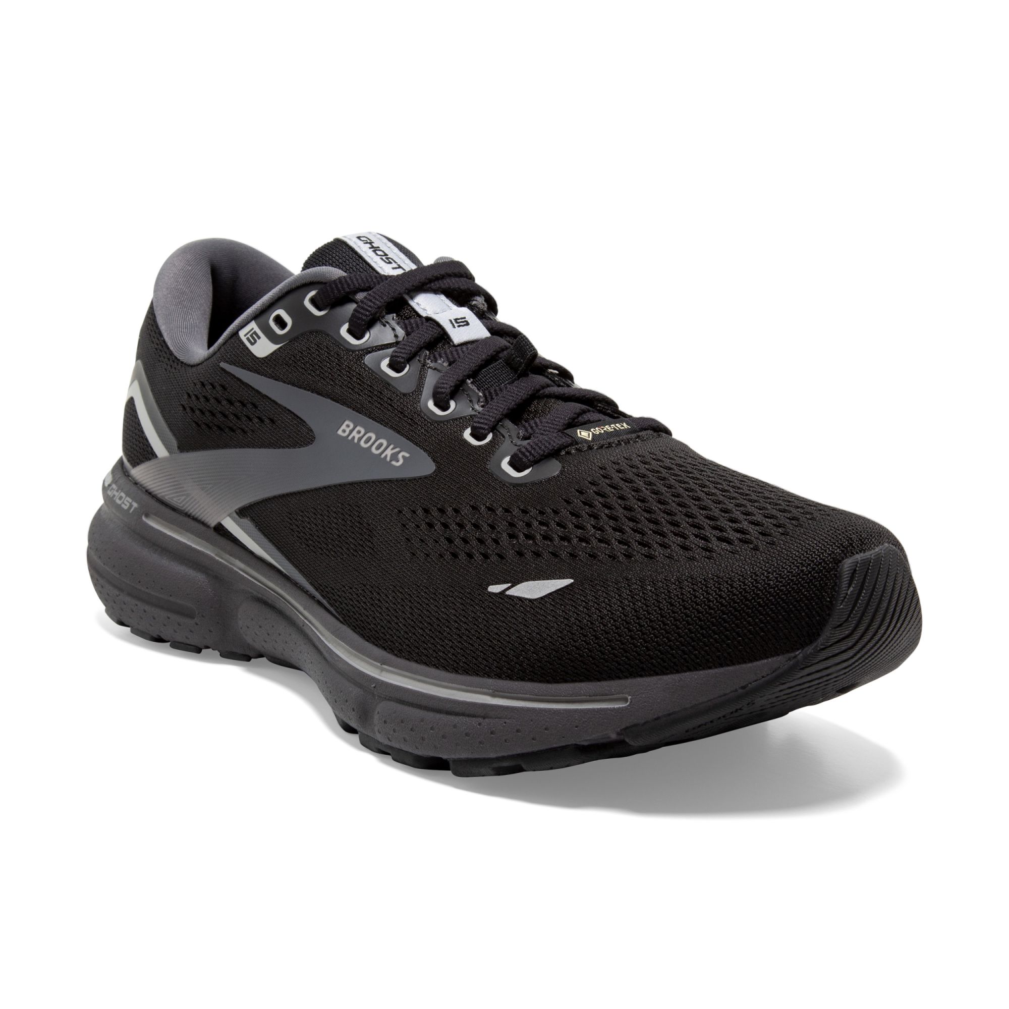 Brooks W Ghost 15 GTX black/blackened pearl/alloy black/black 3